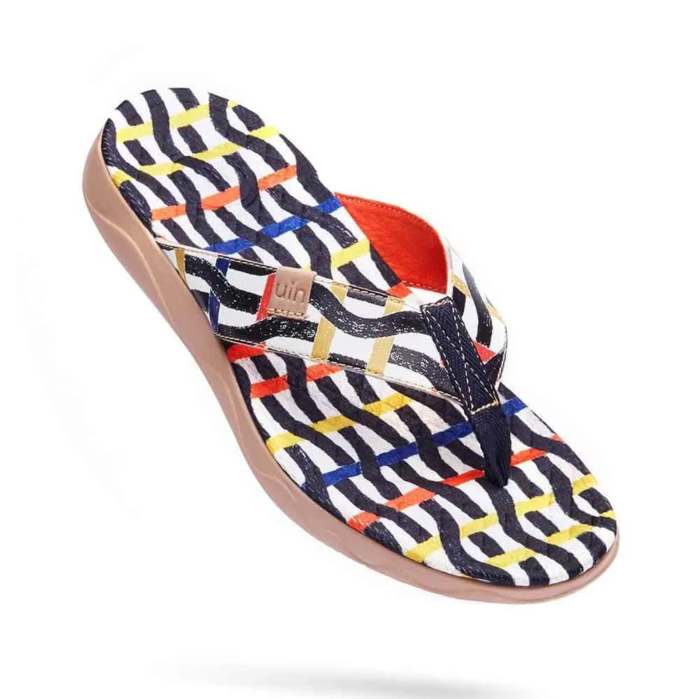 Weaving Line Women Majorca Flip Flops